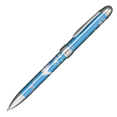 Sailor fountain pen Многофункциональная ручка 2 цвета Sharp Elegant Makie Butterfly Metal Blue + 16-0333-244