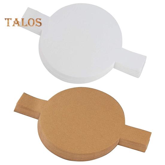 120 шт./пакет, круглая бумага для выпечки, инновационная форма для поддержания чистоты, легкая, полезная, удобная съемная круглая бумага для выпечки для кухни