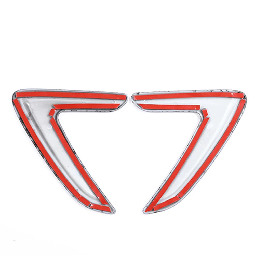 2pcs For BMW 3 Series F30 2013 - 2018 Car Side Wing Air Flow Fender Grill Outlet Intake Vent Trim High Quality ABS Durability