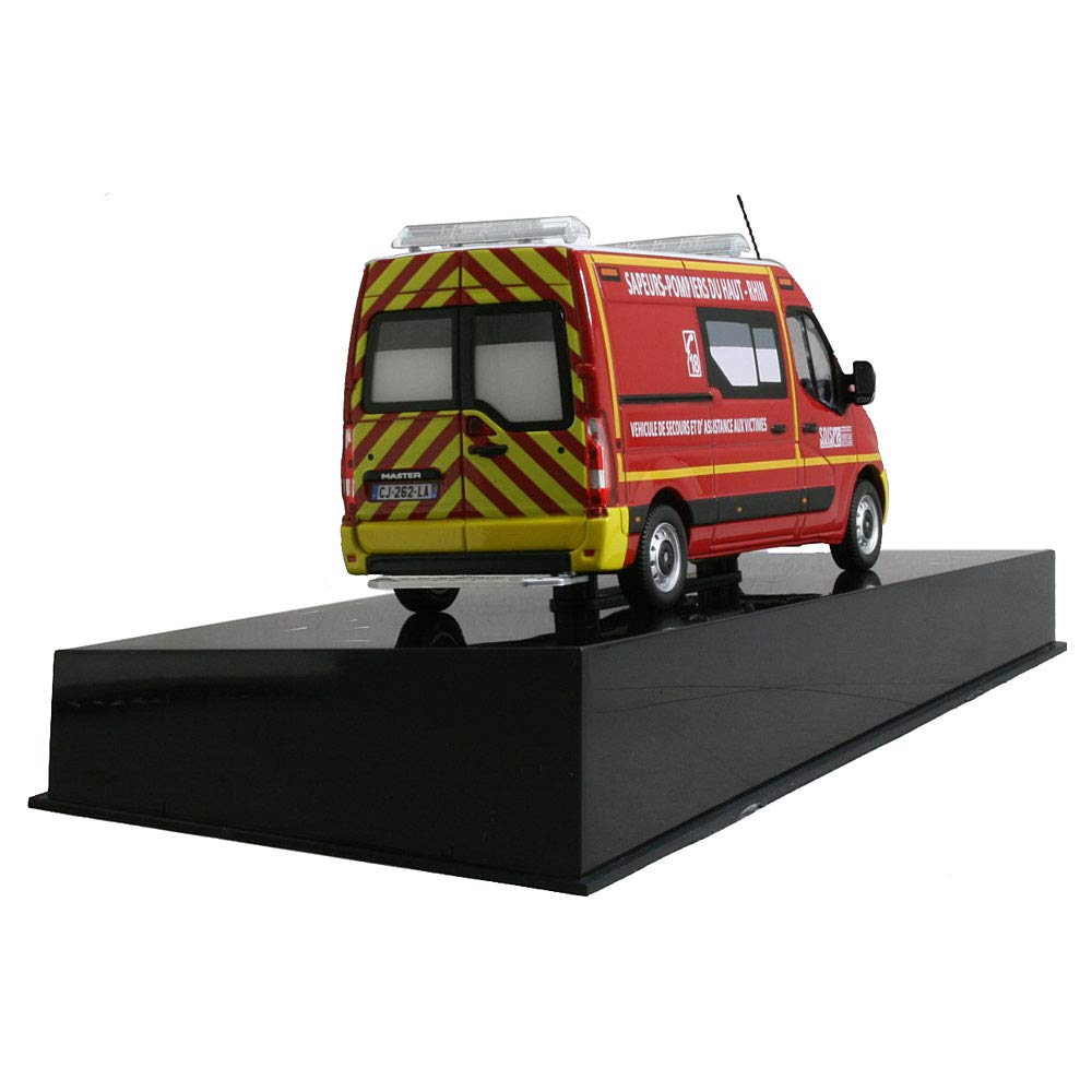 Norev 518769 Renault Master VSAV Fireman 2011 Scale - 1/43 Red/White