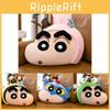 Plush Crayon Shinchan Toy Head Shaped Pillow Cartoon Doll Sofa Gift Cushion