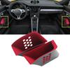 2pcs Car Door Armrest Storage Box Organizer Car Interior Armrest Storage Case Red Car Accessories for Porsche 911 Boxster