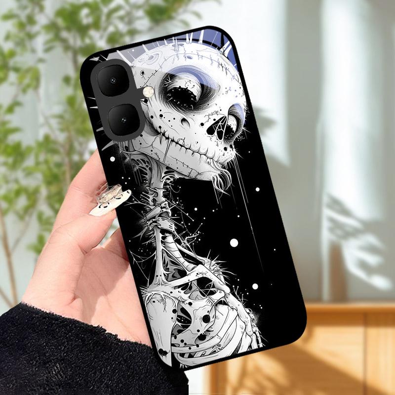 Для Infinix Smart 10 X6725 Чехол Закаленное Стекло Ударопрочная Задняя Крышка Чехлы Для Телефона Для Tecno Pop 10 Защитный Чехол Для Камеры Fundas