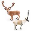 Simulation Forest Animal Model Tibetan Antelope Sika Deer Children'S Science And Education Cognitive Ornament Static Figure Toy