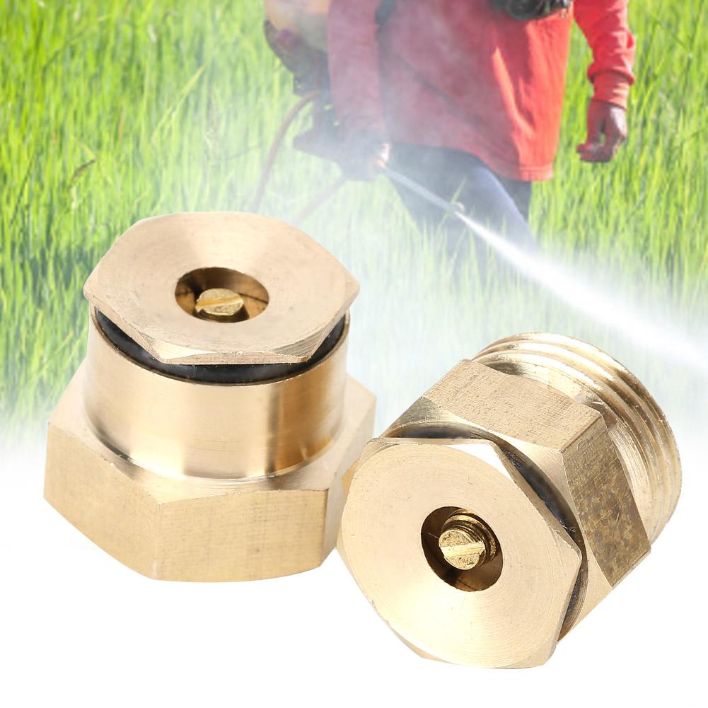 2 шт. G1/2 DN15 Центробековое латунное регулируемое распылительное сопло Садовое орошение Микродождеватель