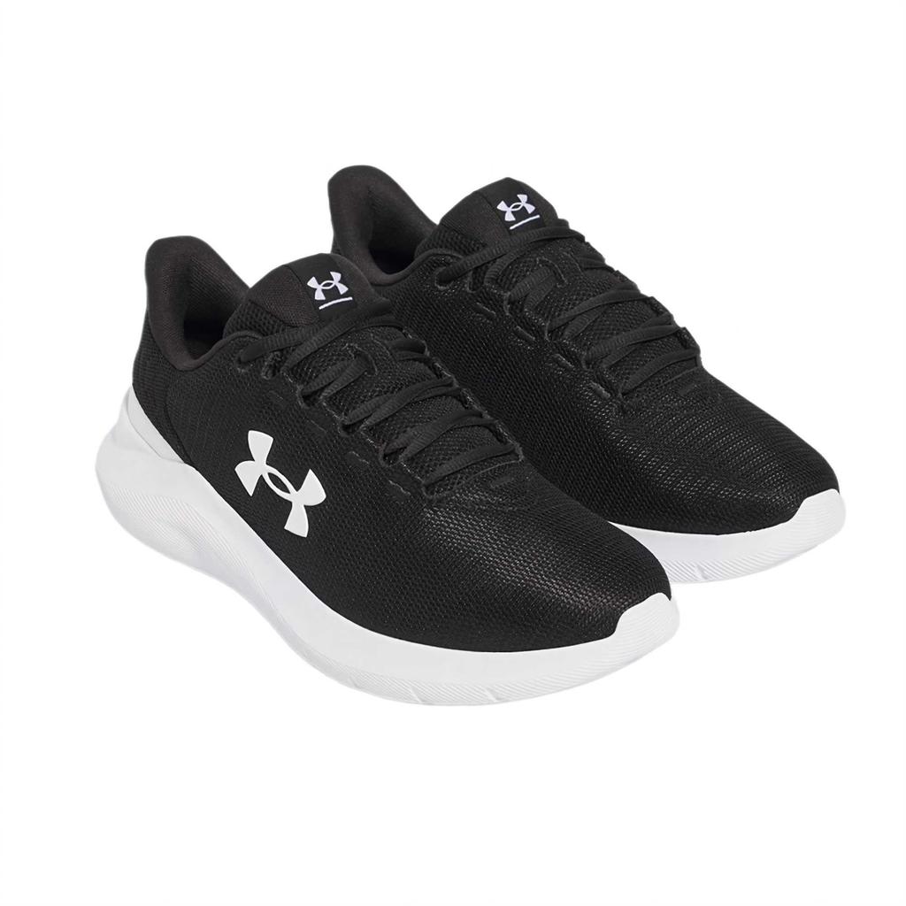 Under Armour Fade RN 3 Удобные Модные Простые Универсальные Низкие Кроссовки Мужские кроссовки Черные 3028252-001