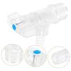 Plastic Water Tap Transparent Faucet Connector Garden Irrigation Valve