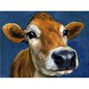 DIY Cow 5D Diamond Painting Full Round Mosaic Animal Diamond Embroidery Cross Stitch Kits Wall Sticker Home Decor