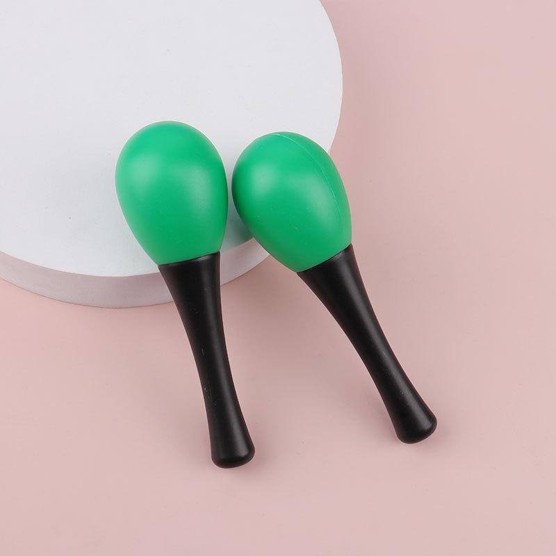 10 Pieces of Children Can Chew The Small Sand Hammer Sand Hammer Training Toy Percussion Instrument Mini Sand Hammer