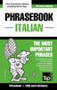 Книга English-Italian Phrasebook and 1500-word Dictionary : 170
