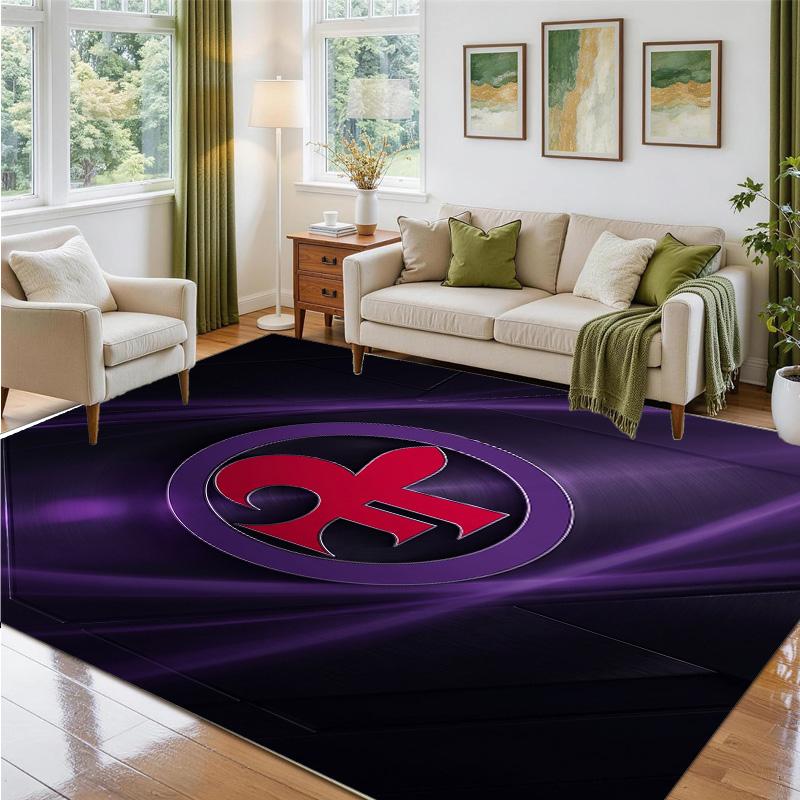 Fiorentina FC Design Crystal Velvet Rug Soft Decorative Mat for Bedroom Entrance