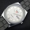 ВОССТАНОВЛЕННЫЕ ВИНТАЖНЫЕ АВТОМАТИЧЕСКИЕ МУЖСКИЕ ЧАСЫ SEIKO 5 JAPAN СЕРЕБРЯНЫЙ ЦИФЕРБЛАТ a434686-2