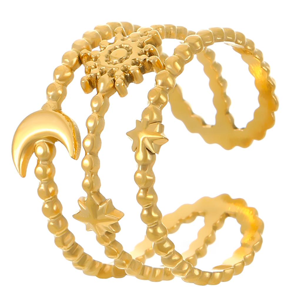 Нишевый дизайн, чувство стиля, кольцо на указательный палец, широкое, для женщин, модный тренд, личность, не выцветает, аксессуары из титановой стали, оптом