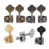 2L2R/4L/4R/1L3R/3L1R Открытые колки для 4-струнной бас-гитары Колки Ключи Механика Хром Золото Черный
