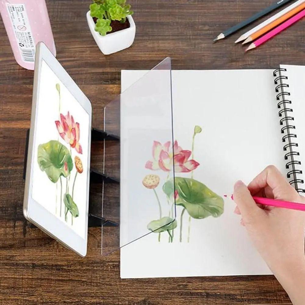 Portable Drawing Copy Board Specular Reflection Painting Tracing Board Drawing