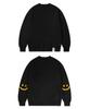 GRAVER [Unisex] Elbow Smile Drawing Sweatshirt_5 Colors