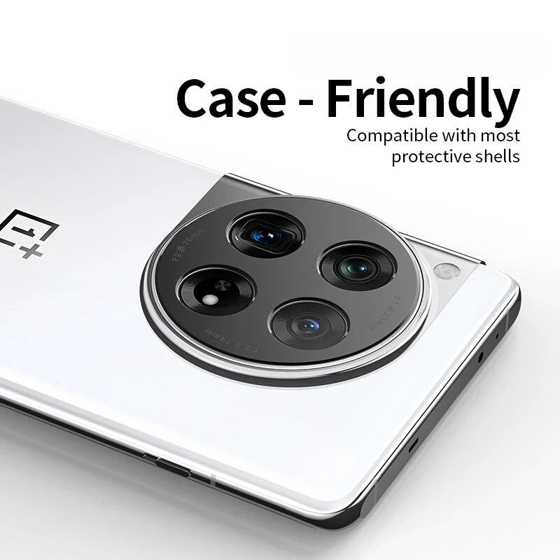 Для OnePlus 12 Защитная пленка для объектива камеры из алюминиевого сплава, металлическая наклейка, кольцо для Oneplus12 1 + 12 ONEPLUS12, защитная пленка