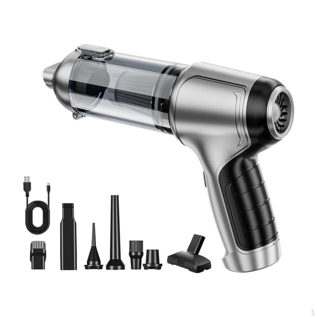 Автомобильный пылесос ручной беспроводной для авто и бытового использования