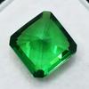 Natural Garnet Green 10 Carat Square Cut   Flawless Loose Gemstone