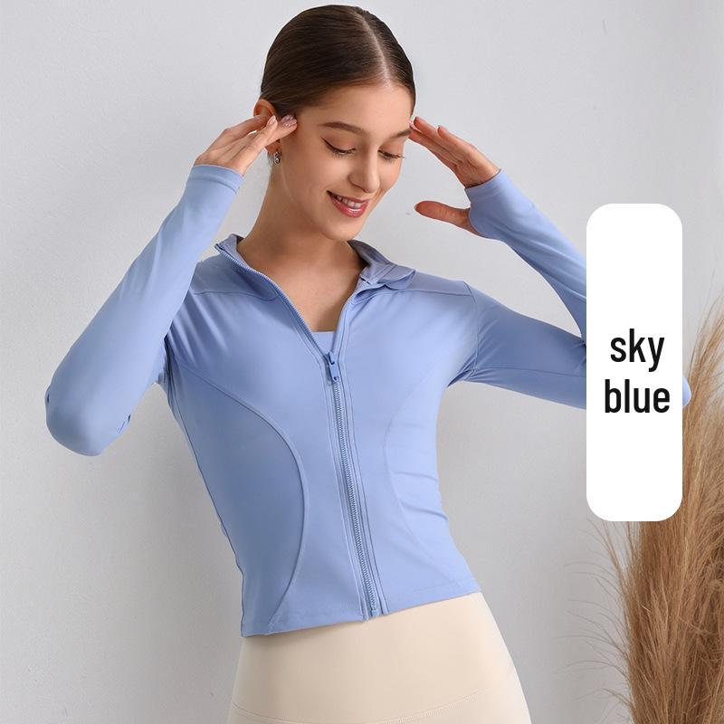LULU Спортивная куртка для йоги, похудения и защиты от солнца