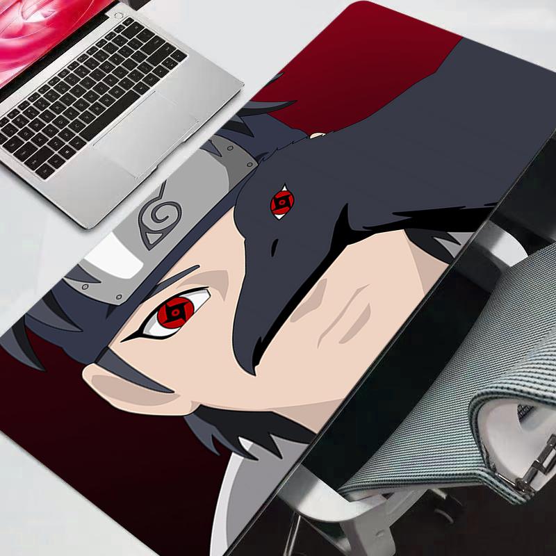 Mouse pad professional Naruto eSports game players Speed Lock Edge Rubber Game Desk Mousepad Keyboard Mat durable anime