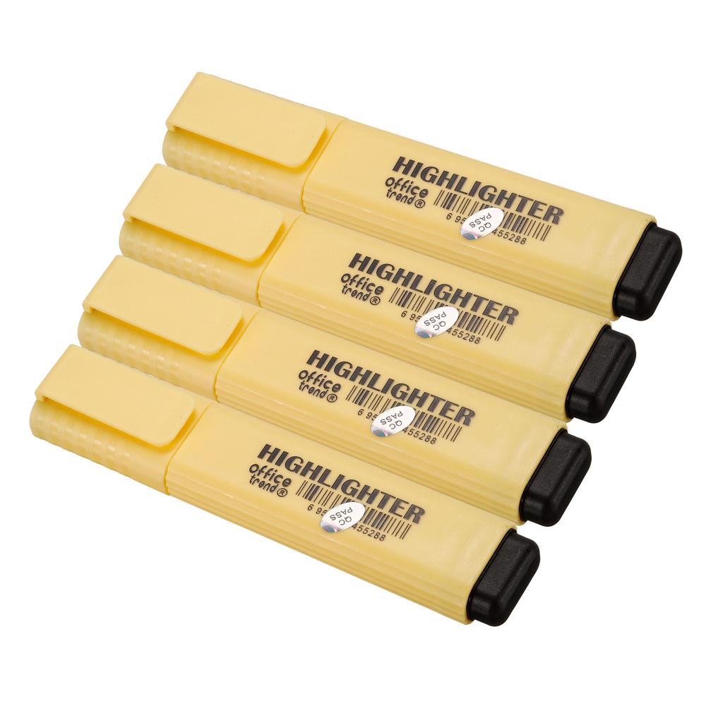 4/6 Штук Очаровательные Маркеры-Хайлайтеры Быстросохнущие Широкий Наконечник Для Подчеркивания Пишущие Маркеры Хайлайтеры Школьные Принадлежности Канцелярские Товары