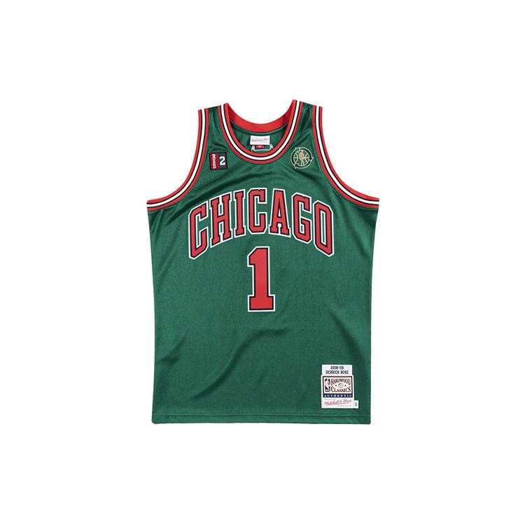 Mitchell & Ness Баскетбольная майка Мужская Зеленая AJY4EL18016-CBUDKGN08DRS