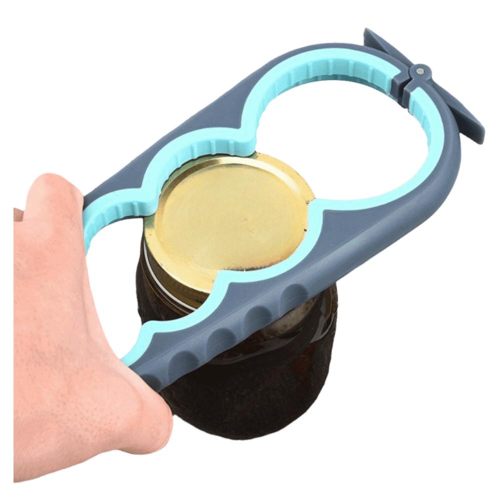 Нескользящий резиновый открыватель для банок, экономящий силы, открыватель для консервных банок, прочная открывалка для бутылок, для слабых рук