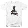 Batman V Superman Batman Spray Mens T Shirt White Officially Licensed