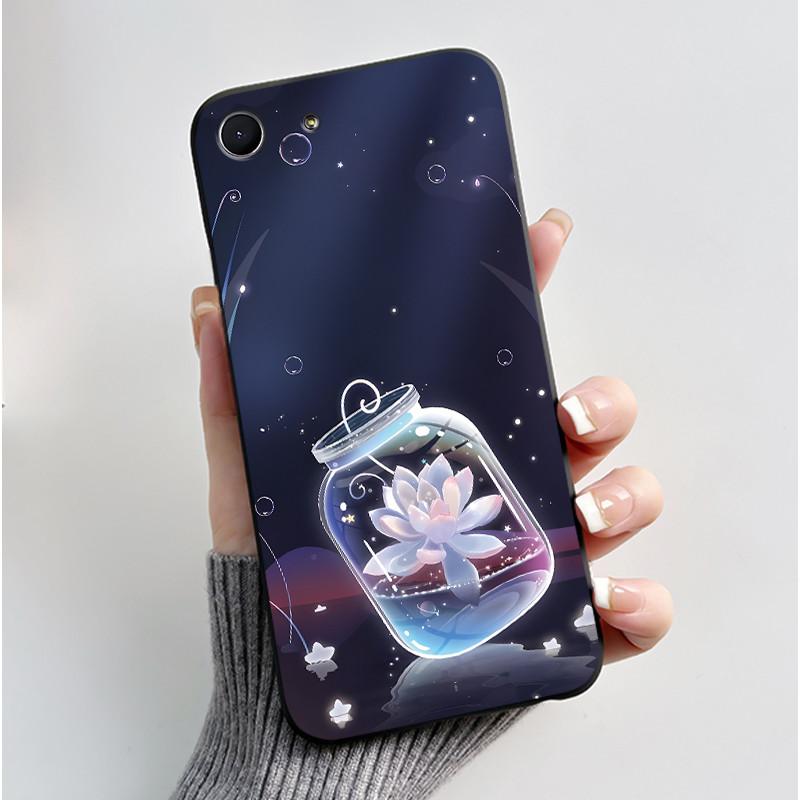 Case For sony Xperia XZ4 Compact Black Silicone Soft Case sony Xperia Ace 2019 Luxury Cute Love Rabbit Funny Cartoon Back Cover