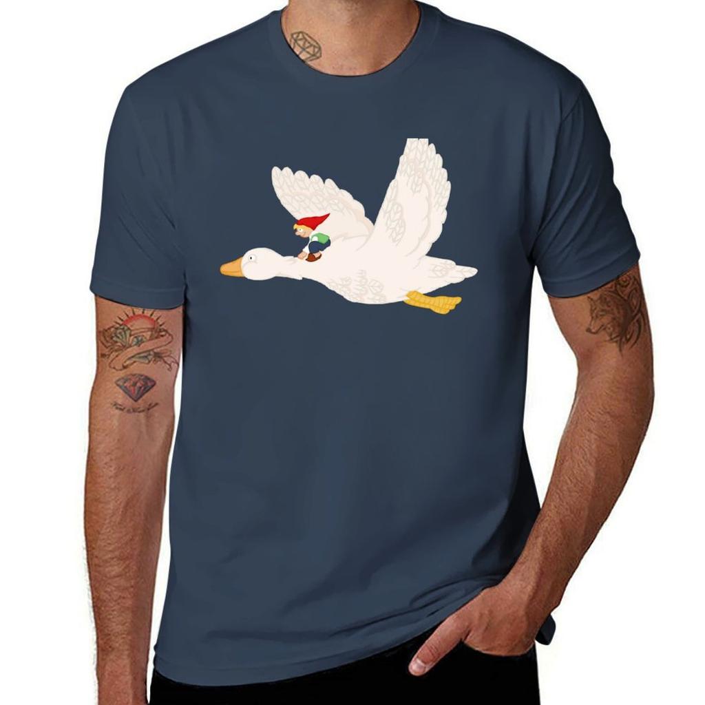 The Wonderful Adventures of Nils TShirt Work Outdoor TShirt for Unisex
