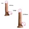 Soft Silicone Realistic  And Balls Dildo Suction Cup Strap On Harness Strap Ons