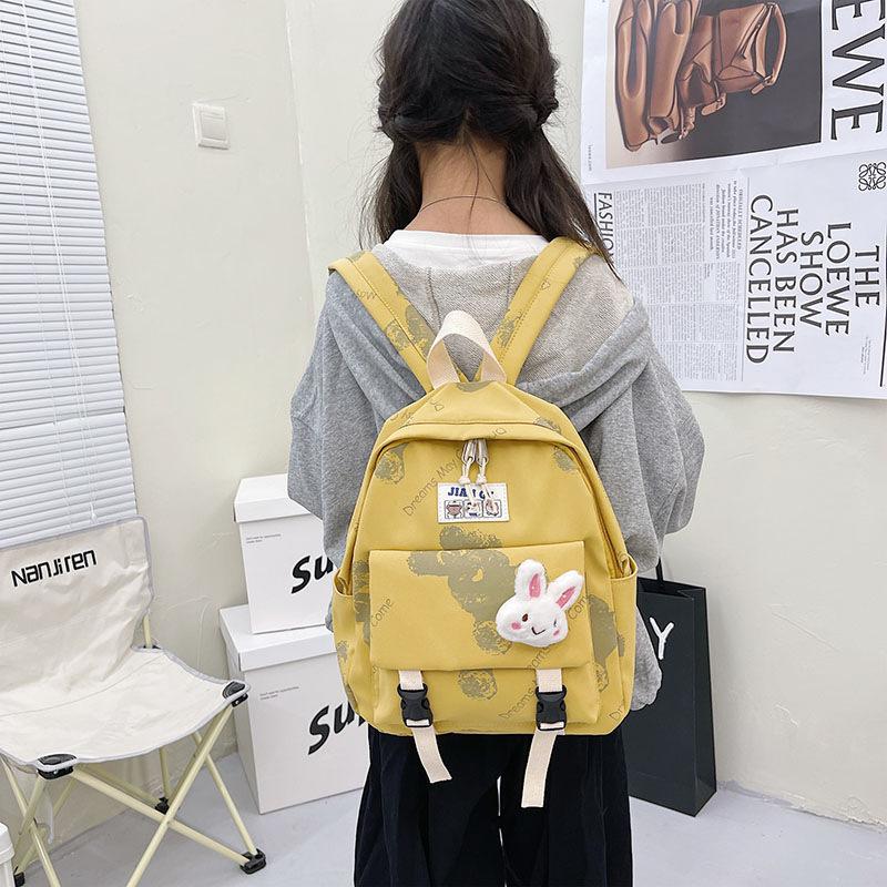 Children's Bag 2025 Spring and Summer New Cartoon Printing Kindergarten Schoolbag Foreign Style Girls Travel Small Backpack Snack Bag