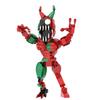Green Monster Red Assembly Building Block Children Toy Model Desktop Ornament