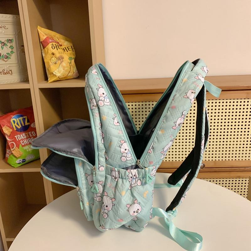 Female Schoolbag Printed Backpack Student Large Capacity Backpack