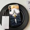 Крутой чехол для телефона Robotech Macross с изображением самолета для Samsung Galaxy A73, A72, A71, A70, A53, A52, A51, Другие, Мягкий черный чехол