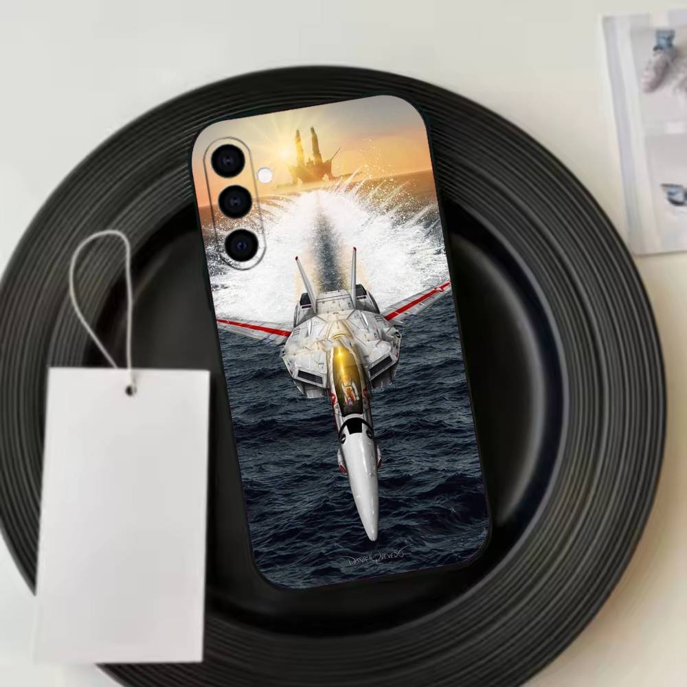 Крутой чехол для телефона Robotech Macross с изображением самолета для Samsung Galaxy A73, A72, A71, A70, A53, A52, A51, Другие, Мягкий черный чехол