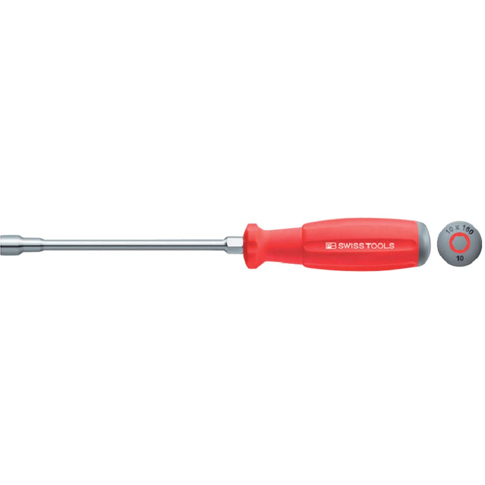 PB SwissGrip Nut Driver, Hex Head, 8200S-12-190