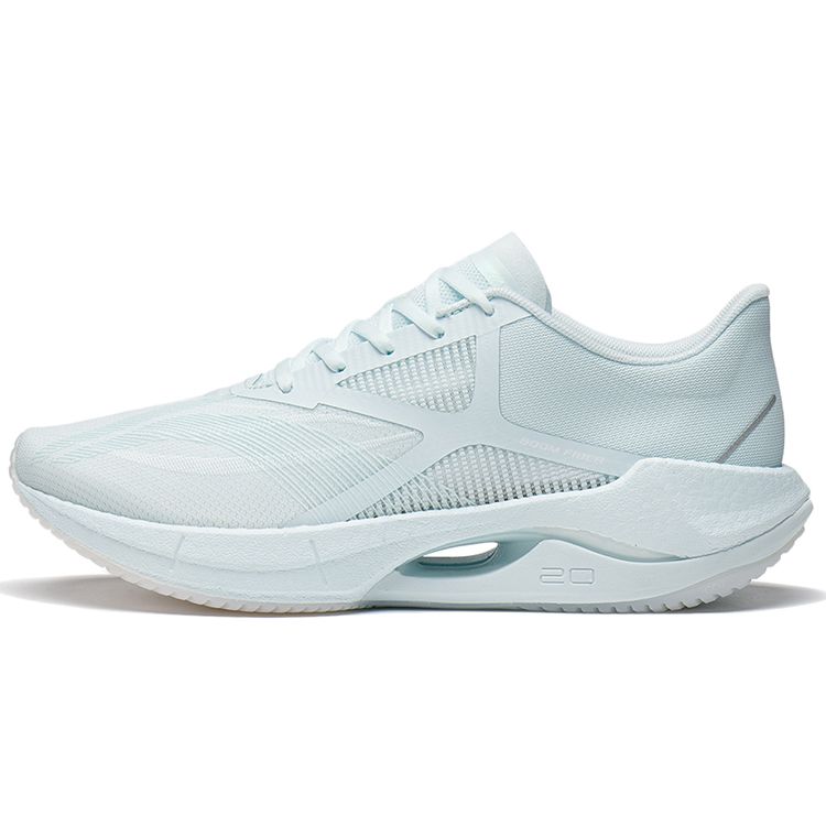 Li Ning Ultra Light 20 Versatile Wear Resistant Breathable Low Top Running Shoes Women Sneaker Light-Blue ARBT002-4