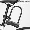 Heavy-Duty U-Lock Bike Lock Anti-Cut Alloy Steel Bike Lock with Mounting Bracket Combination