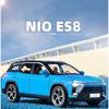 1/24 NIO ES8 внедорожник сплав новая энергия модель автомобиля литой металл игрушечный транспорт модель автомобиля высокая имитация звука и света детские подарки