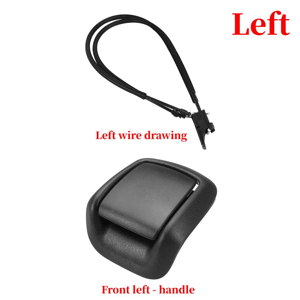 Для Ford Fiesta MK5 MK6 3 двери 2001-2008 Fusion 2001-2012 передний левый и правый регулятор сиденья, крышка ручки наклона + кабель освобождения