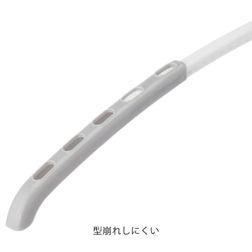 CAINZ One-Touch 7-Row Slide Hanger, Width 45-62cm, Depth 52cm, Height 73-77cm, White, Laundry Hanger, Clothes Drying Rack