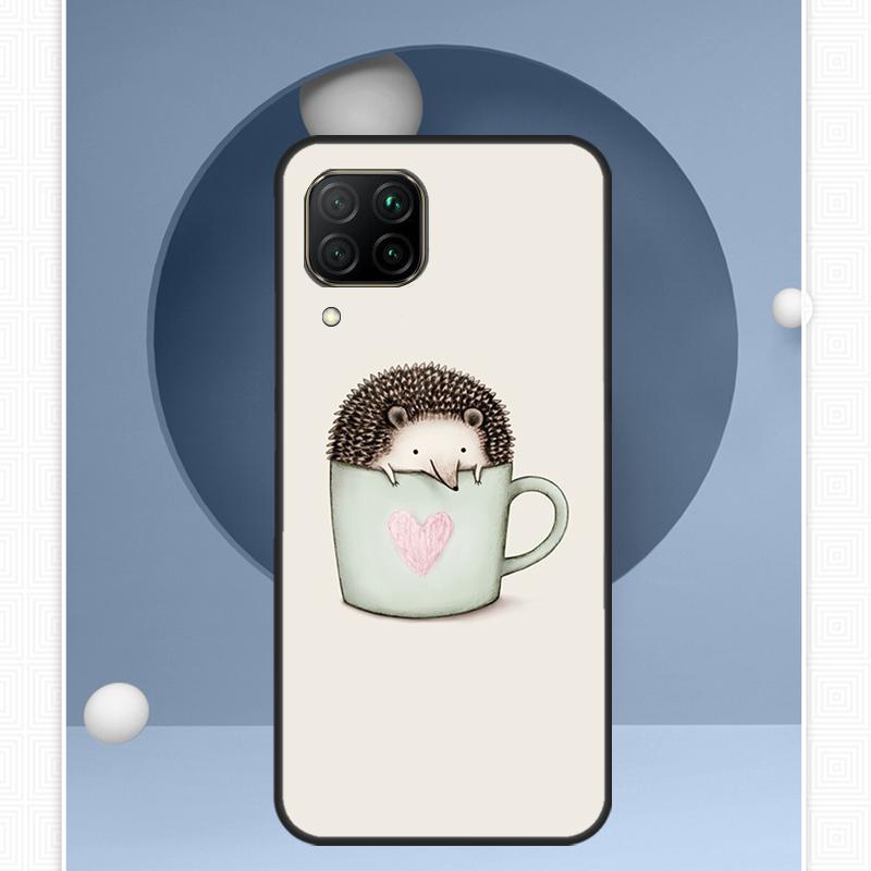 Кавайный ёжик Для Huawei Nova 12i 12s 11i 8i Y91 Y60 Y70 Y72 Y90 Y61 9 10 SE P20 P40 Lite P30 P60 Pro Чехол