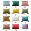 Velvet Pillow Sofa Waist Throw Cushion Cover Home Decor Cushion Cover Case