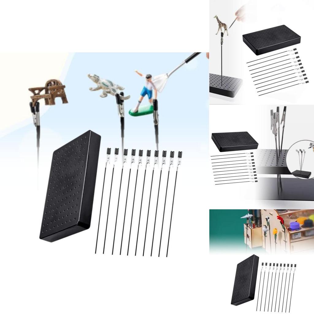 Большая пластиковая сушильная подставка для покраски моделей аэрозольной краской с высокой устойчивостью и универсальностью