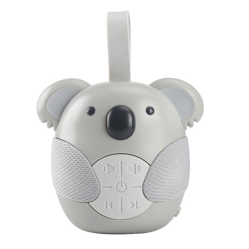 Koala Lullaby White Noise English Music Box: Soothing Baby Crib Mobile & Rattle