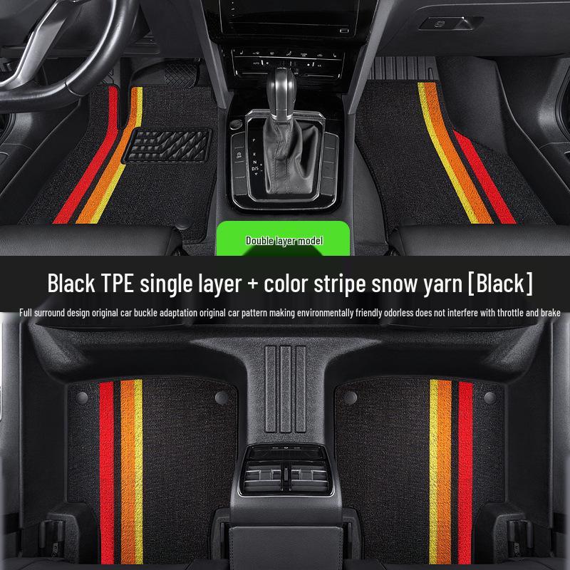Skoda Octavia Pro Waterproof TPE Car Floor Mats for Models 2016-2025
