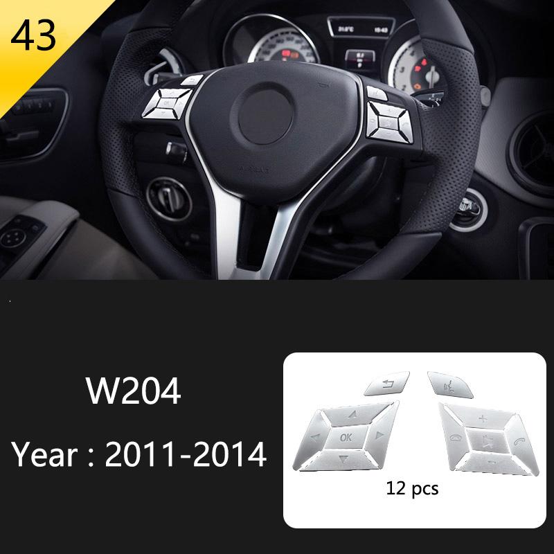 Для Mercedes Benz C Class W204 C180 C200 C260 автомобильная панель окна двери из углеродного волокна полоса защитная отделка наклейка аксессуары