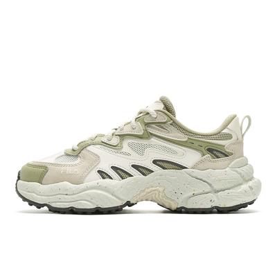 Fern Повседневная обувь Мода Свежая Прочная Дышащая Низкий верх Стиль жизни Женские кроссовки Миндально-молочный-белый Кипенно-белый F12W431110FAS